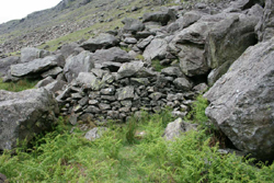 Ruins of a Lakeland fox trap