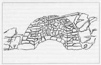  Cross section of a fox trap