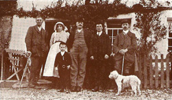 Mr & Mrs Joe Bowman at their cottage in Grisedale