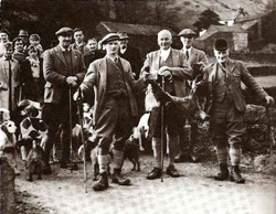 Ullswater Hounds, with Huntsman Joe Weir and Whipper-In G Black