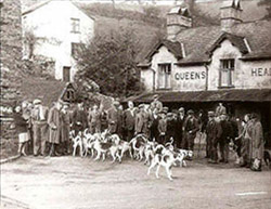 Shepherds Meet at the Queen's Head, Troutbeck, in the late 1940s.