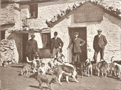 Coniston Foxhounds at the Travellers' Rest Inn
